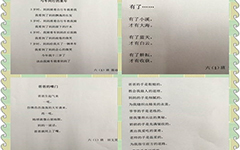 童心是一首首动人的诗——记六(1)班孩子们的语文综合实践活动